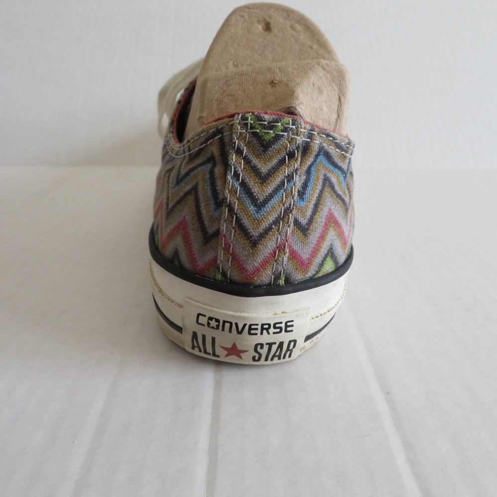Converse X Missoni-ZigZag Chevron Low Top Sneaker/Tennis Shoe, Sz 8 Women - Picture 10 of 16